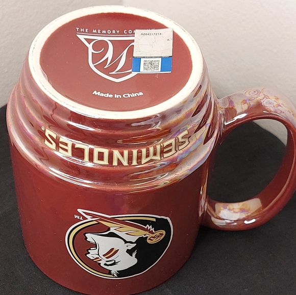 Florida State Seminoles Iridescent Maroon Coffee Mug 16 oz The Memory Co. New - Picture 6 of 7